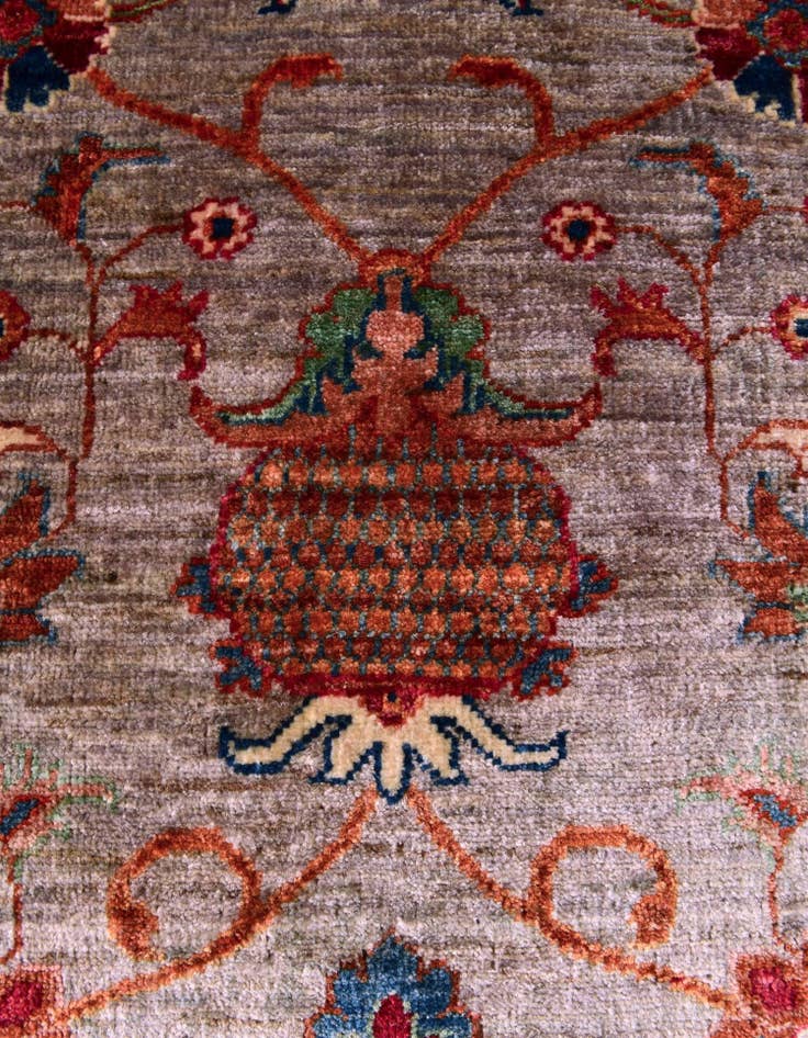 Detail image of 3' 7 x 5' 1 Hand Knotted Ariana Ziegler Rug