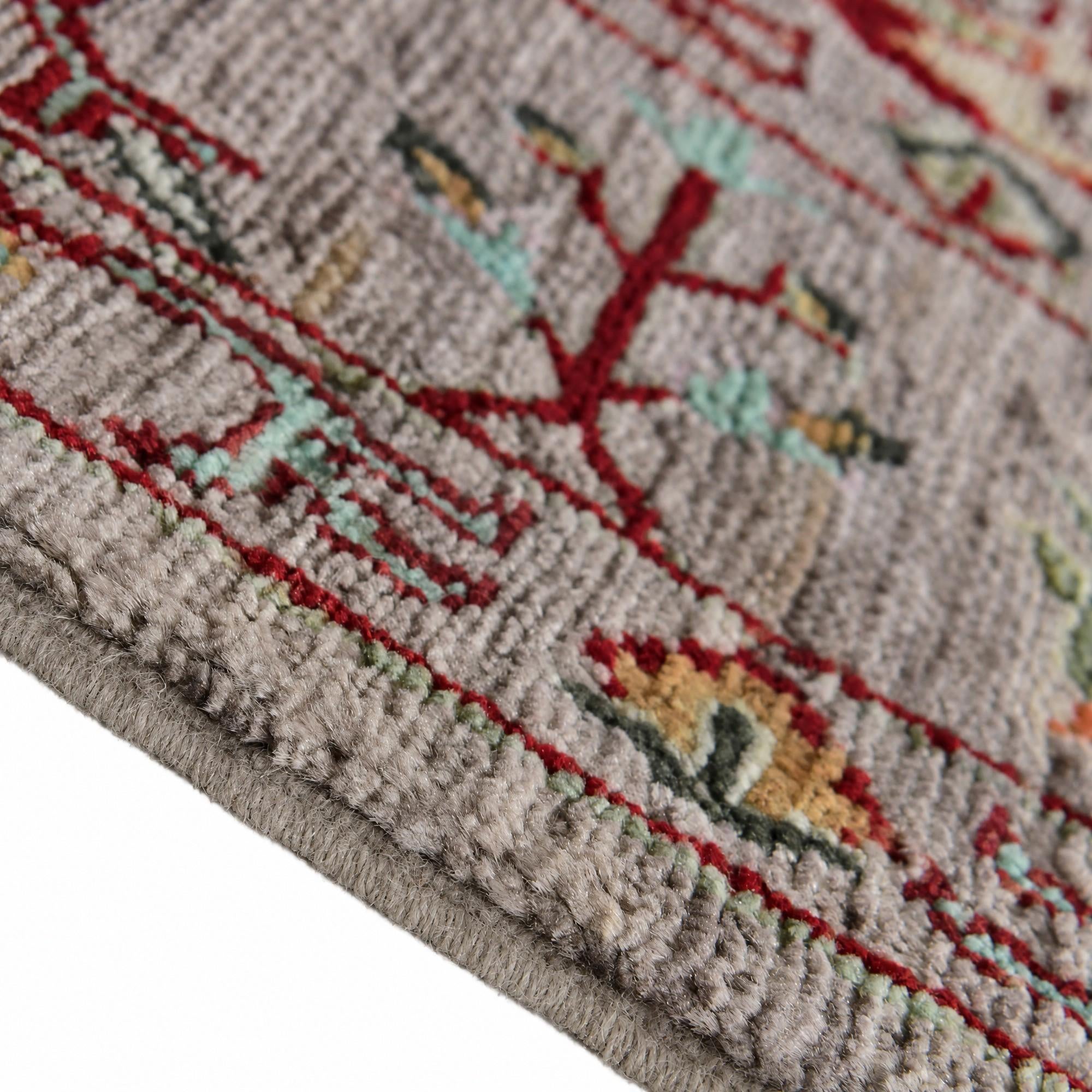 105cm x 160cm Hand Knotted Ariana Ziegler Rug