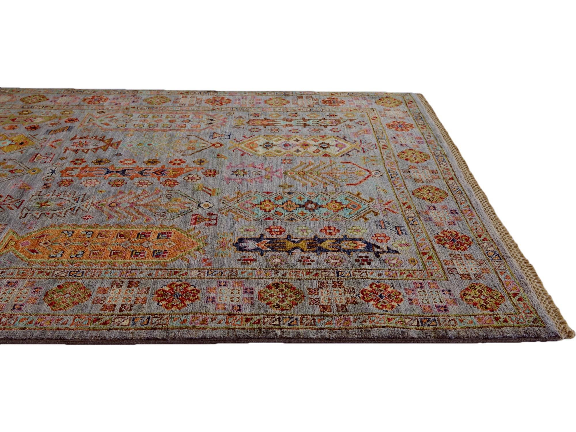4' 1 x 6' 2 Hand Knotted Ariana Ziegler Rug