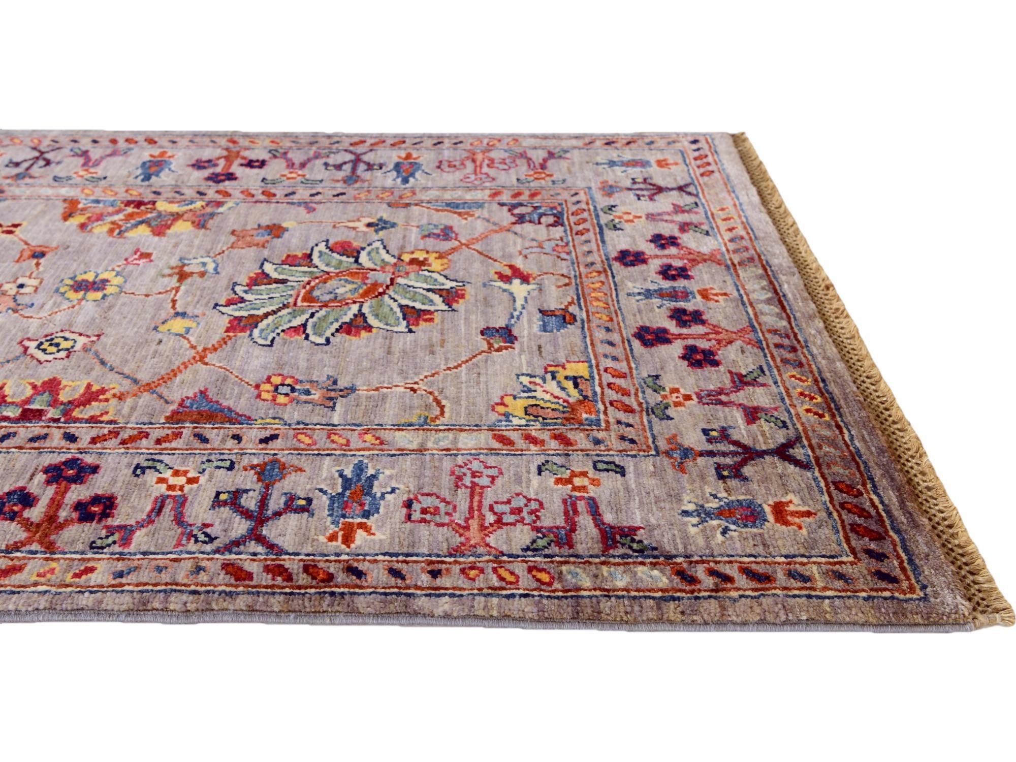 2' 9 x 3' 11 Hand Knotted Ariana Ziegler Rug