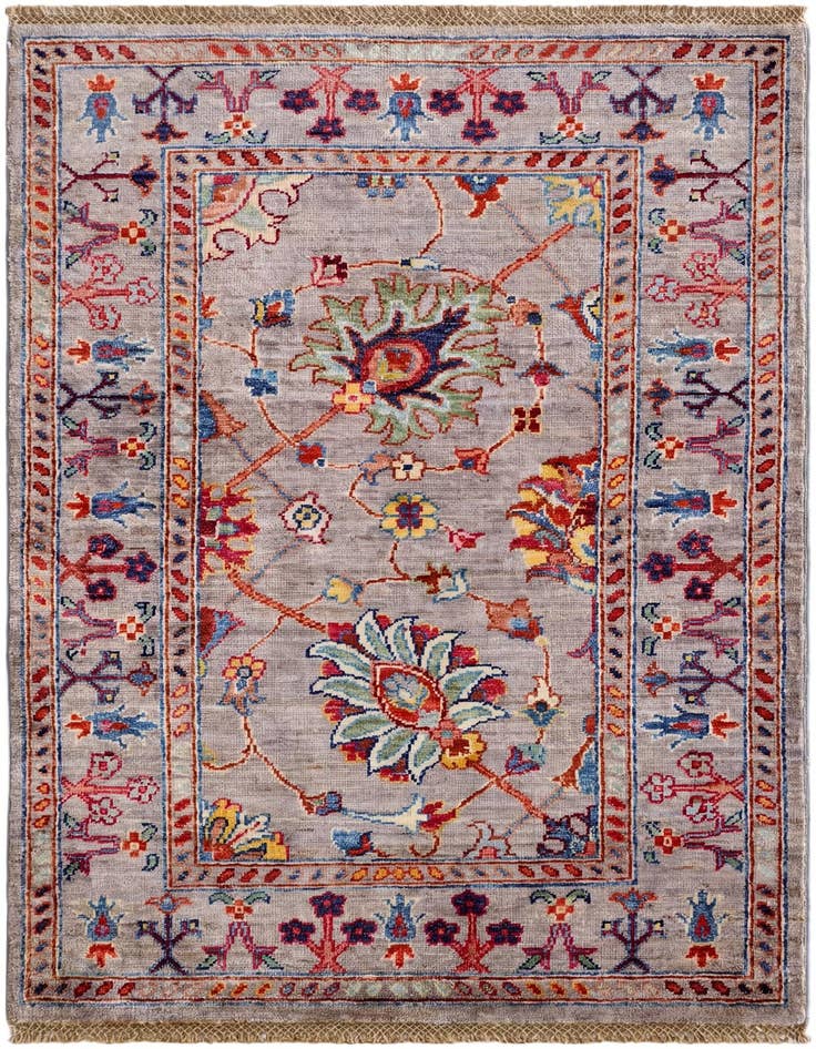 Detail image of 2' 9 x 3' 11 Hand Knotted Ariana Ziegler Rug