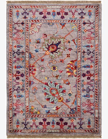 2' 9 x 3' 11 Hand Knotted Ariana Ziegler Rug