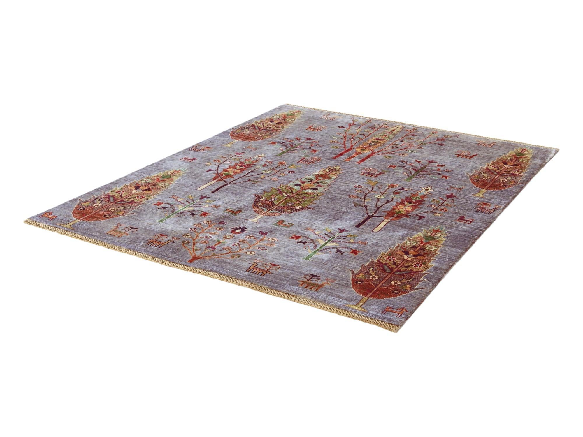 5' 2 x 6' 2 Hand Knotted Ariana Ziegler Rug