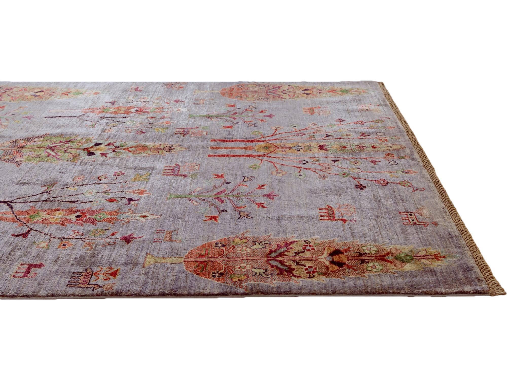 5' 2 x 6' 2 Hand Knotted Ariana Ziegler Rug