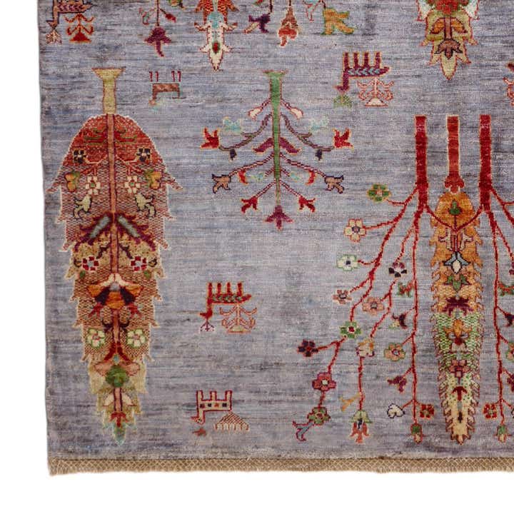 5' 2 x 6' 2 Hand Knotted Ariana Ziegler Rug