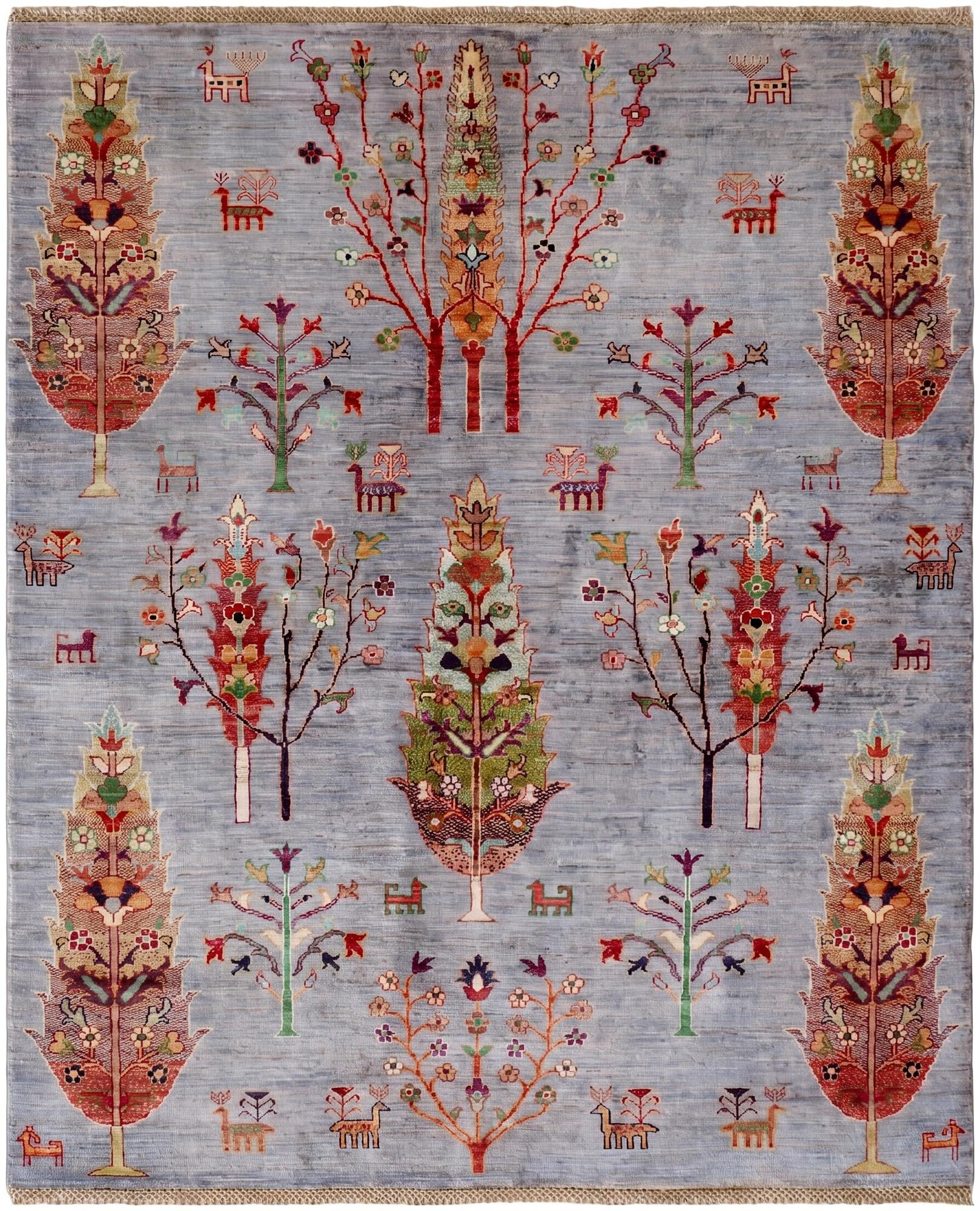 5' 2 x 6' 2 Hand Knotted Ariana Ziegler Rug