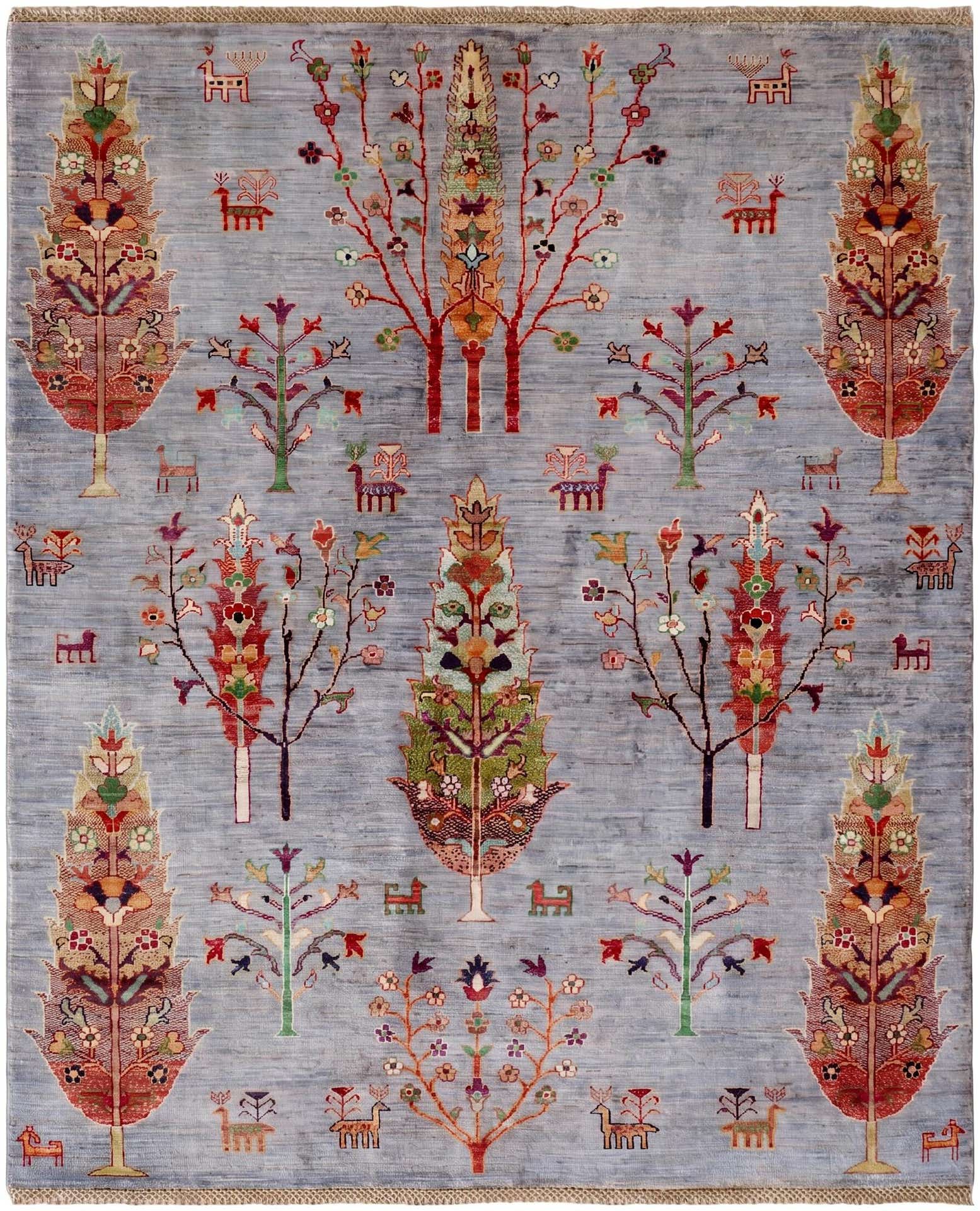 5' 2 x 6' 2 Hand Knotted Ariana Ziegler Rug