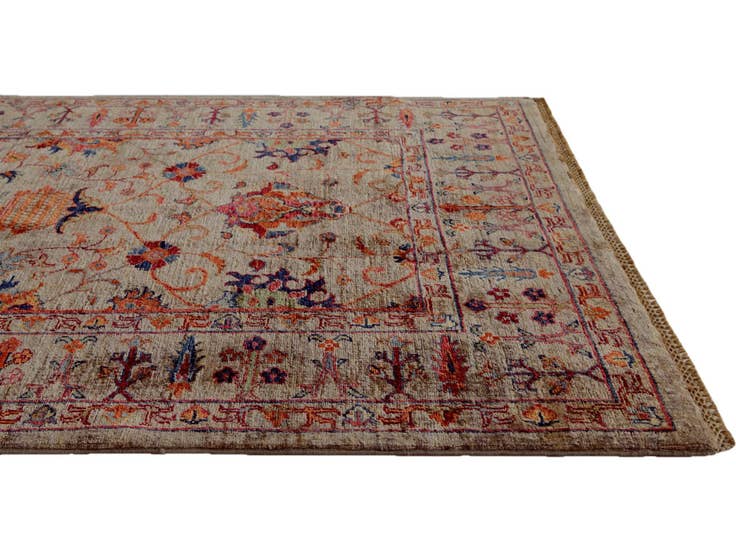 Detail image of 4' 1 x 6' 1 Hand Knotted Ariana Ziegler Rug