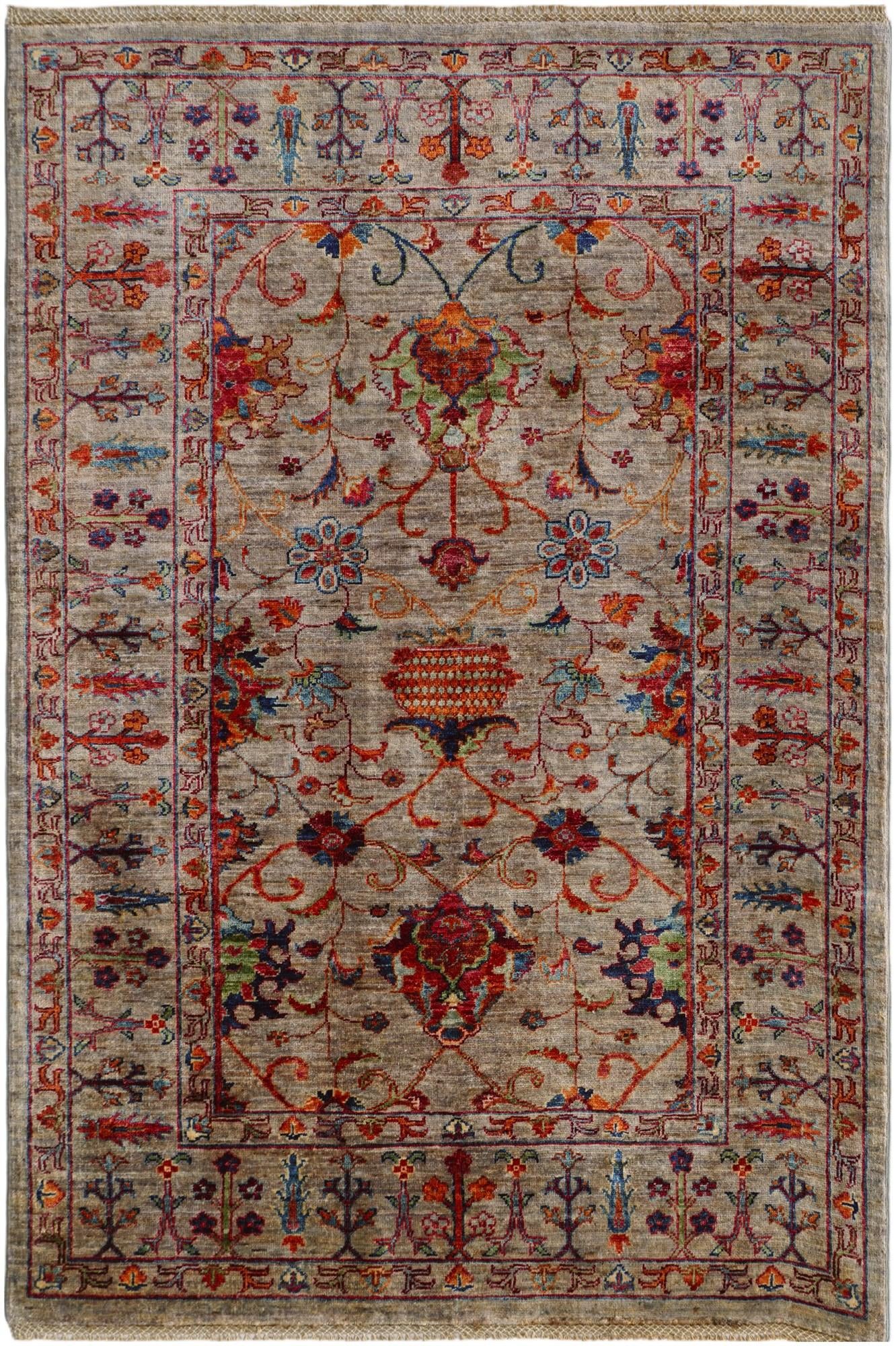 4' 1 x 6' 1 Hand Knotted Ariana Ziegler Rug