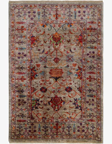 4' 1 x 6' 1 Hand Knotted Ariana Ziegler Rug