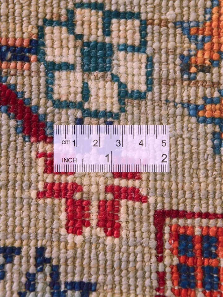 3' 5 x 5' Hand Knotted Ariana Ziegler Rug