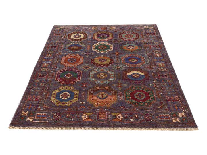 4' 1 x 6' 2 Hand Knotted Ariana Ziegler Rug