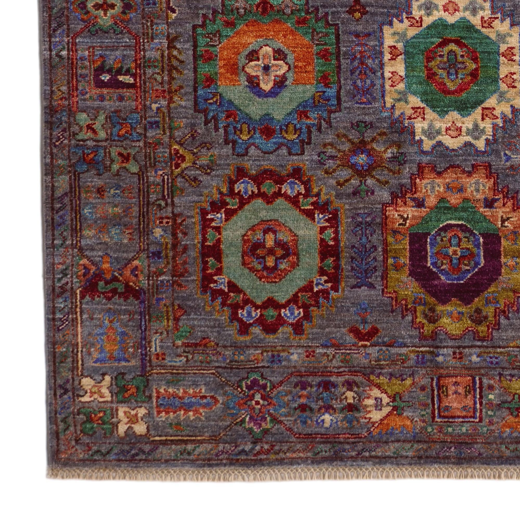 4' 1 x 6' 2 Hand Knotted Ariana Ziegler Rug