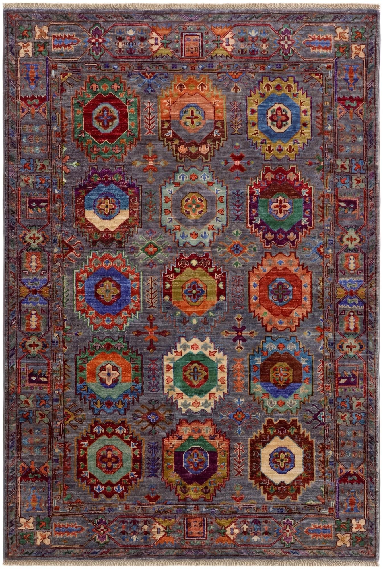 4' 1 x 6' 2 Hand Knotted Ariana Ziegler Rug