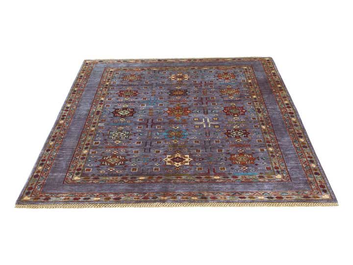 5' 2 x 6' 10 Hand Knotted Ariana Ziegler Rug