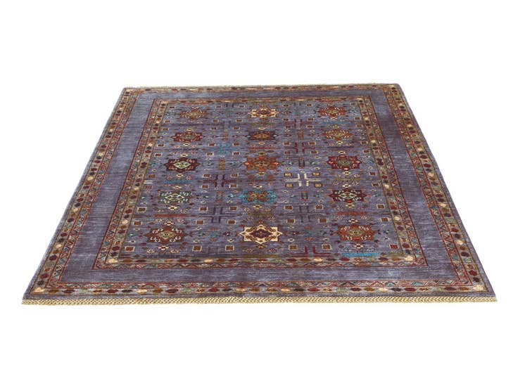 Detail image of 5' 2 x 6' 10 Hand Knotted Ariana Ziegler Rug