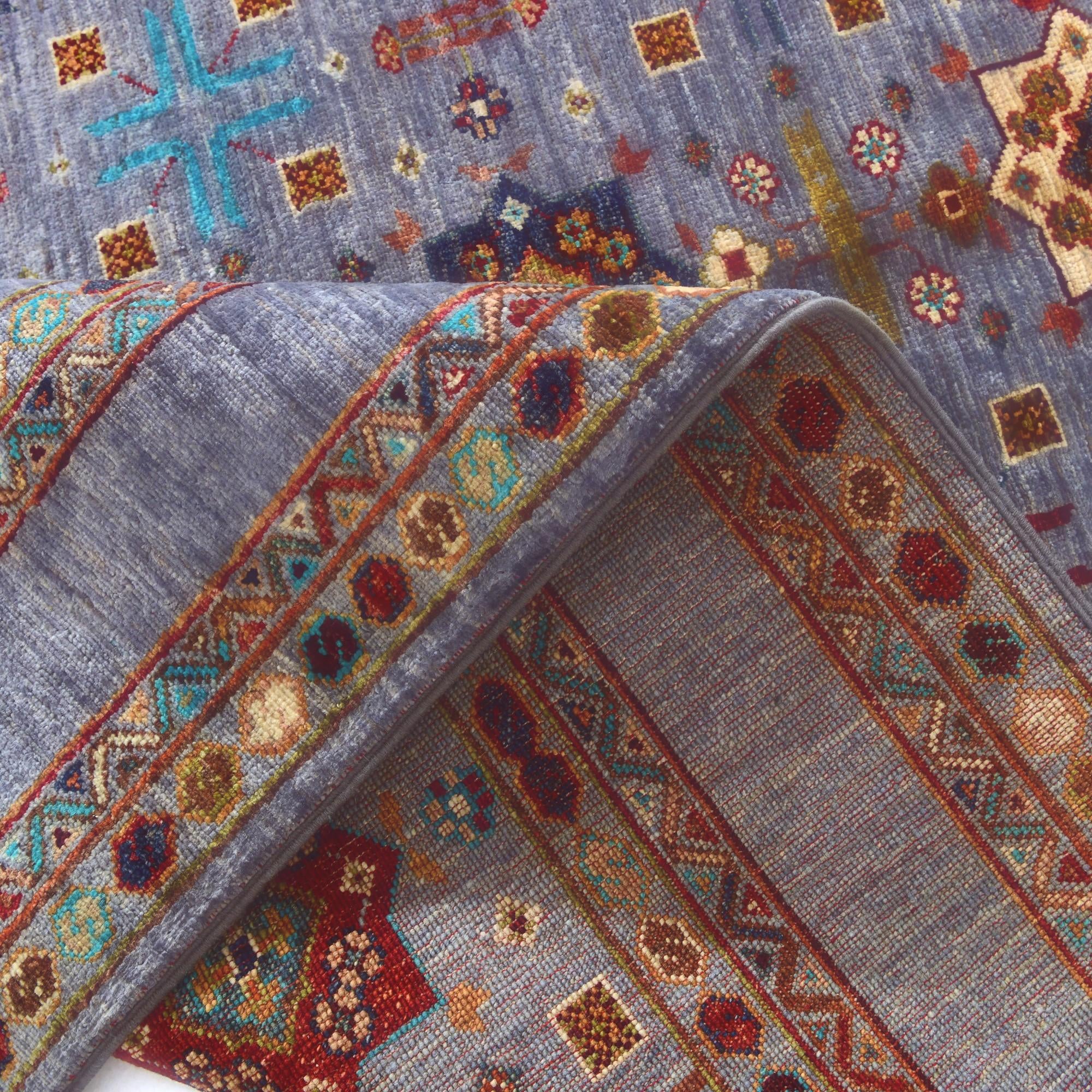 5' 2 x 6' 10 Hand Knotted Ariana Ziegler Rug