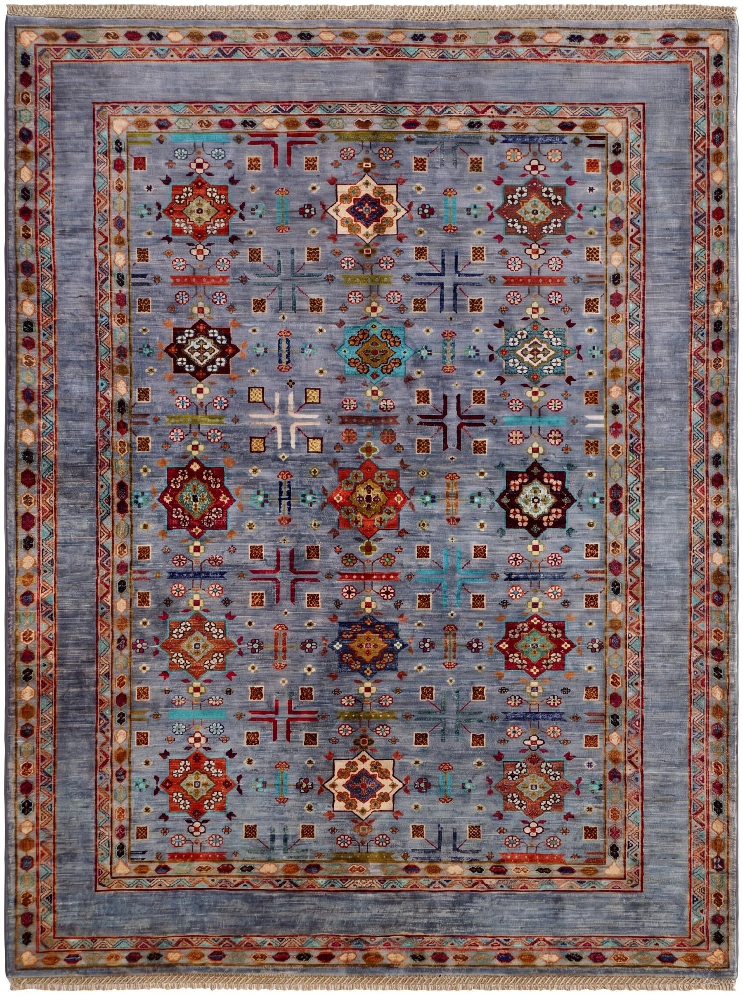5' 2 x 6' 10 Hand Knotted Ariana Ziegler Rug