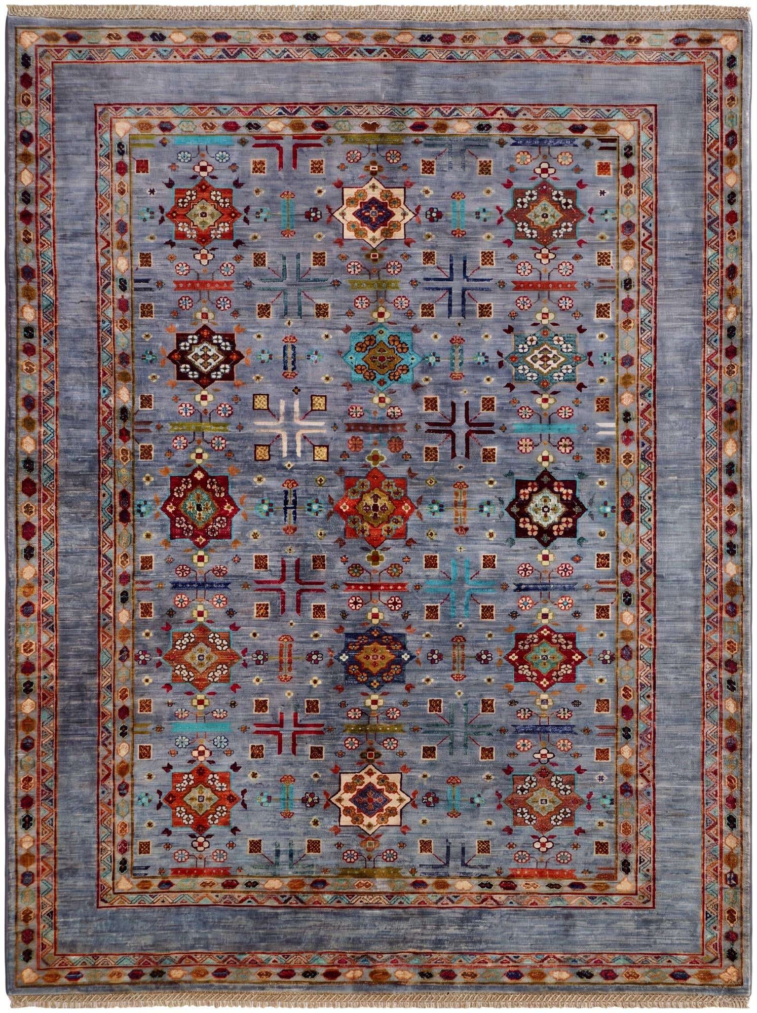 5' 2 x 6' 10 Hand Knotted Ariana Ziegler Rug