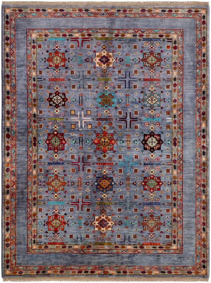 5' 2 x 6' 10 Hand Knotted Ariana Ziegler Rug