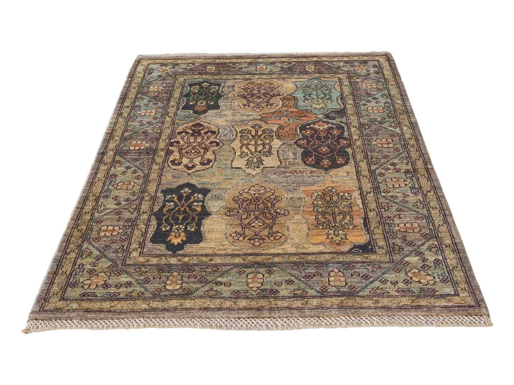 3' 3 x 4' 11 Hand Knotted Ariana Ziegler Rug
