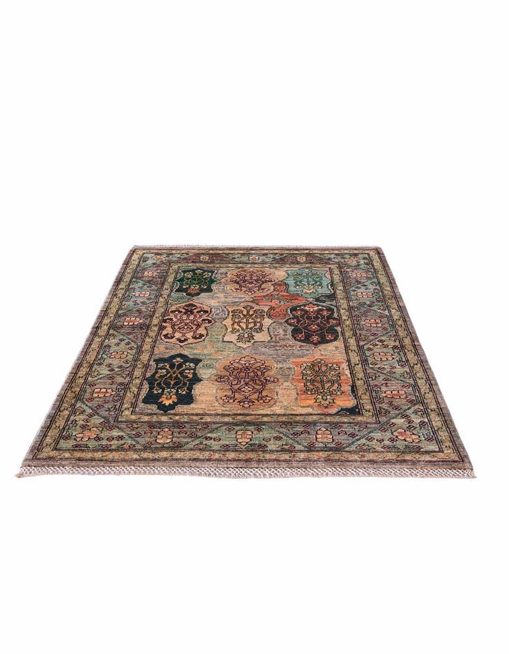 Detail image of 3' 3 x 4' 11 Hand Knotted Ariana Ziegler Rug