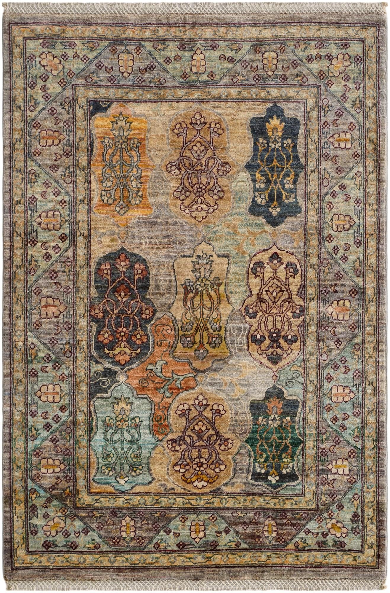3' 3 x 4' 11 Hand Knotted Ariana Ziegler Rug