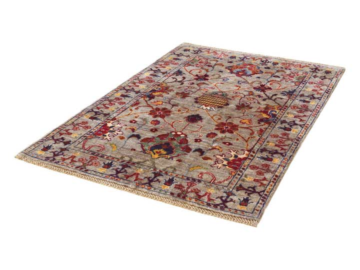 3' 5 x 4' 11 Hand Knotted Ariana Ziegler Rug