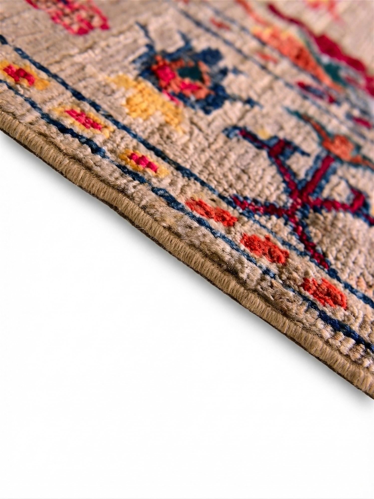 3' 5 x 4' 11 Hand Knotted Ariana Ziegler Rug