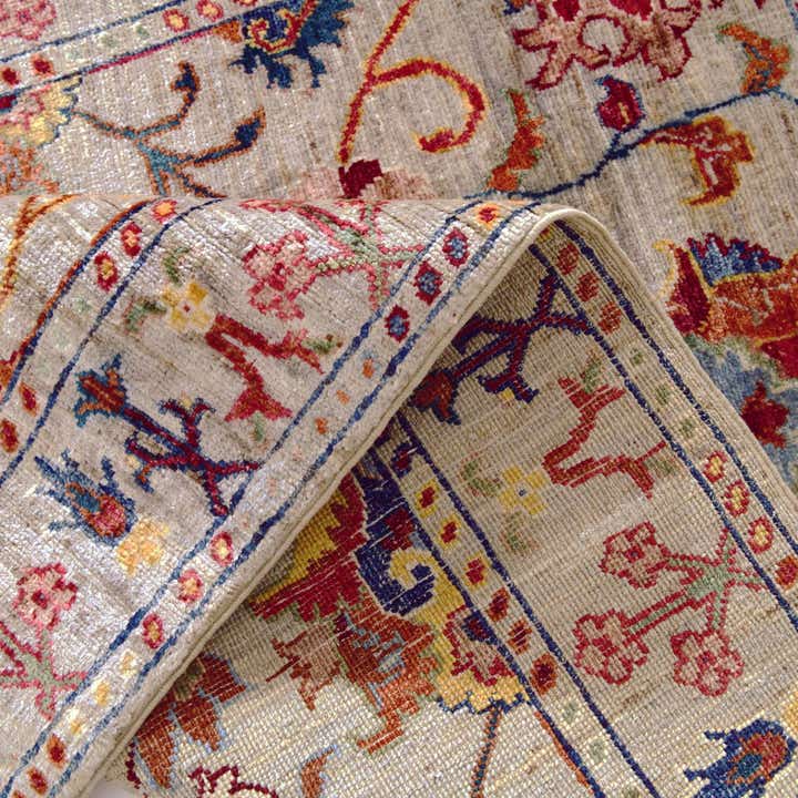 3' 5 x 4' 11 Hand Knotted Ariana Ziegler Rug