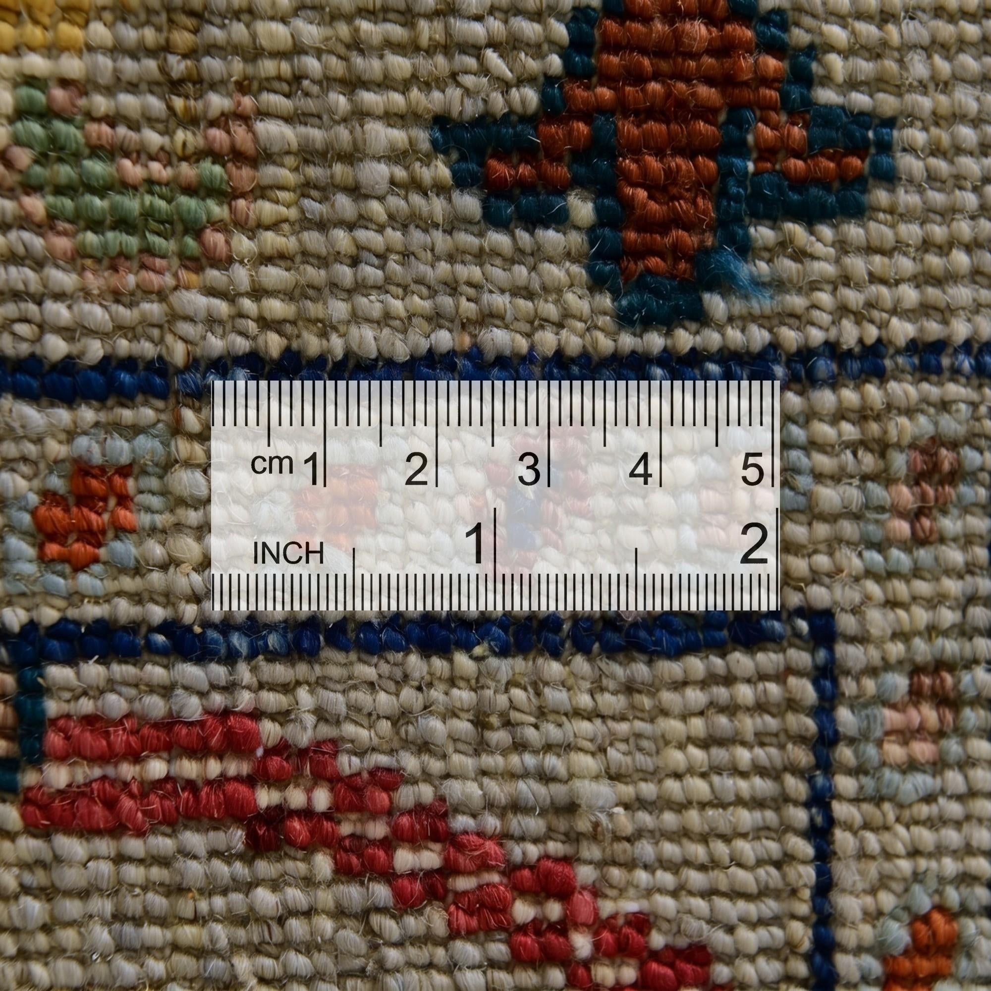 3' 5 x 4' 11 Hand Knotted Ariana Ziegler Rug