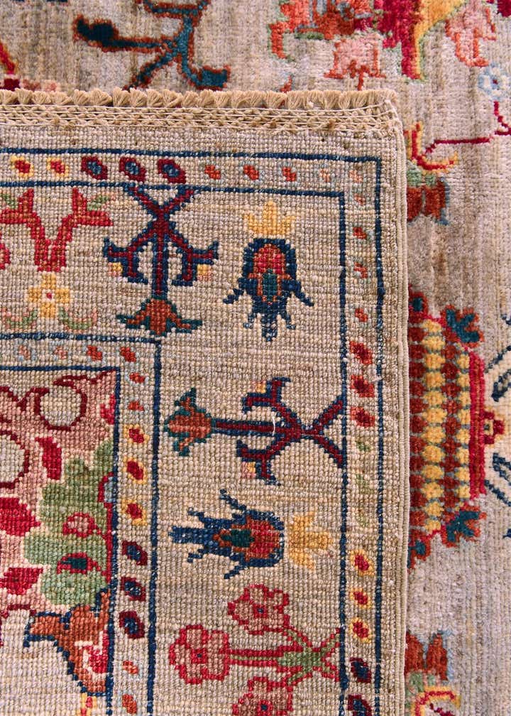 3' 5 x 4' 11 Hand Knotted Ariana Ziegler Rug