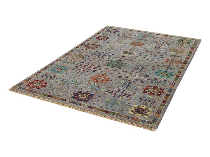 4' x 6' 2 Hand Knotted Ariana Ziegler Rug