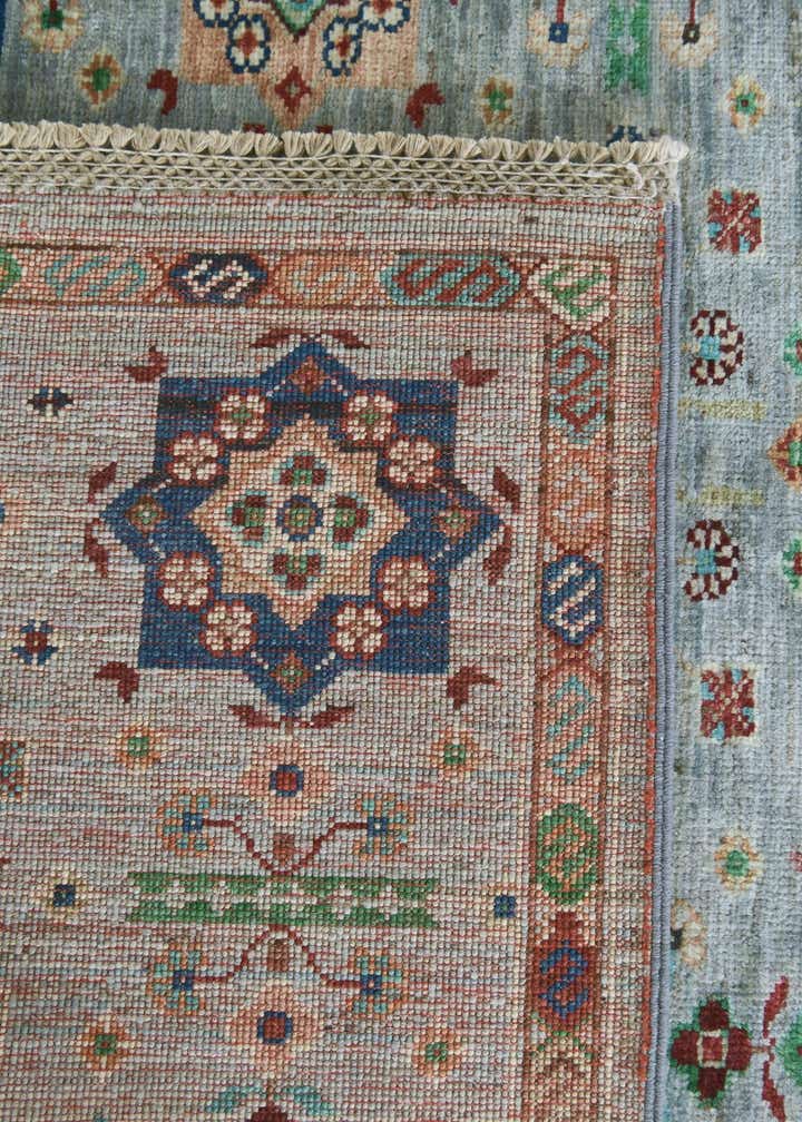 4' x 6' 2 Hand Knotted Ariana Ziegler Rug