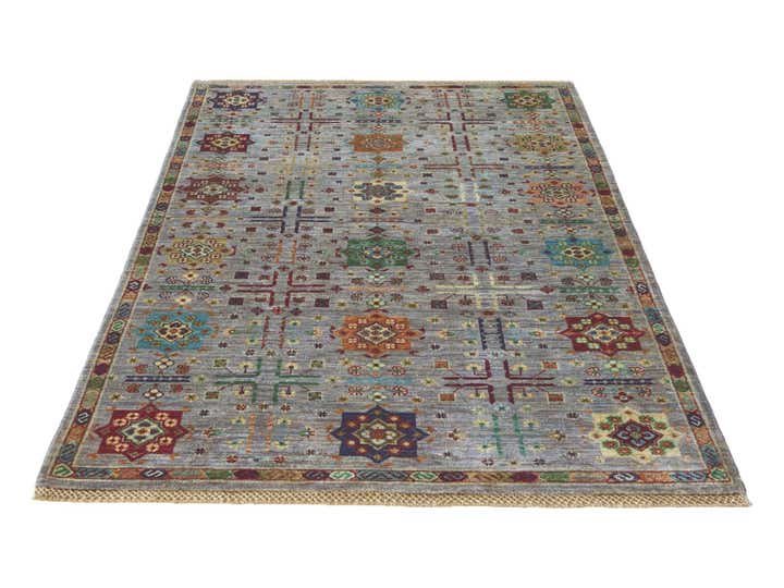4' x 6' 2 Hand Knotted Ariana Ziegler Rug