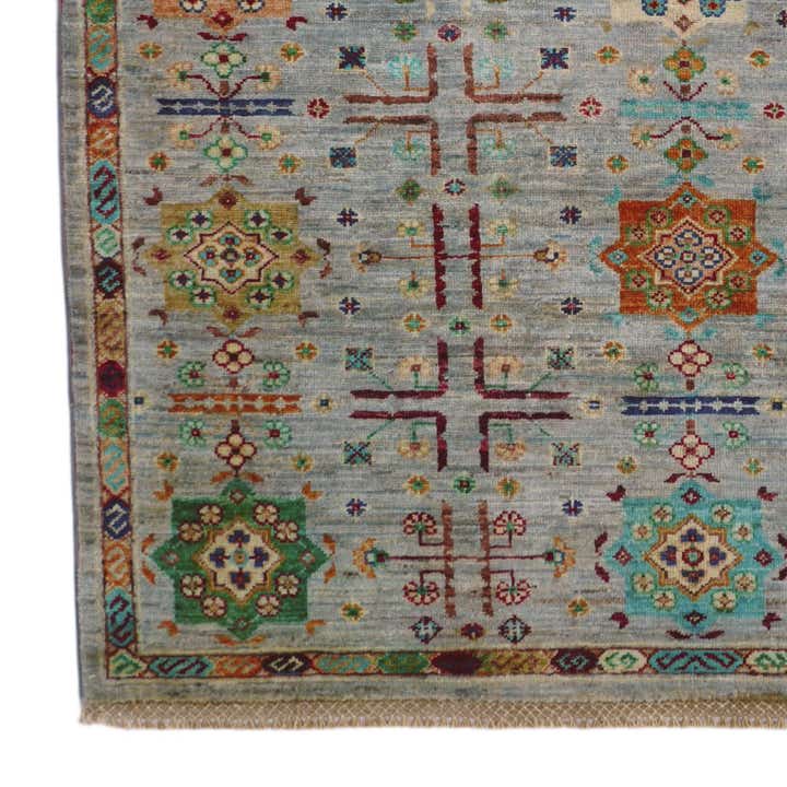 4' x 6' 2 Hand Knotted Ariana Ziegler Rug