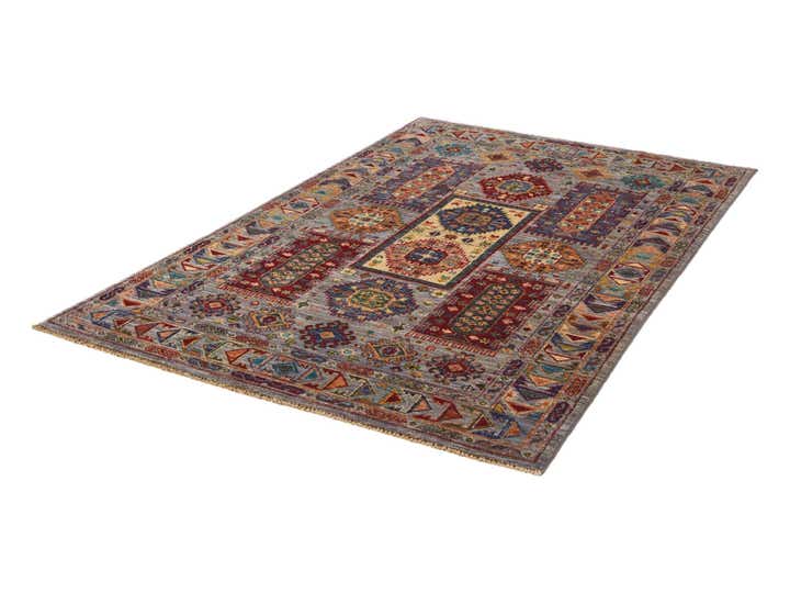 4' x 6' 4 Hand Knotted Ariana Ziegler Rug