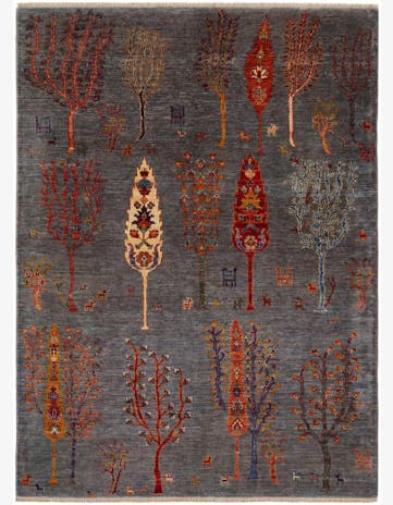 5' 1 x 7' 1 Hand Knotted Ariana Ziegler Rug