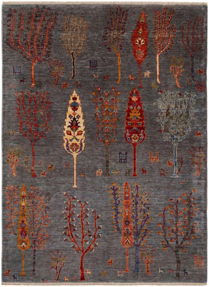 5' 1 x 7' 1 Hand Knotted Ariana Ziegler Rug