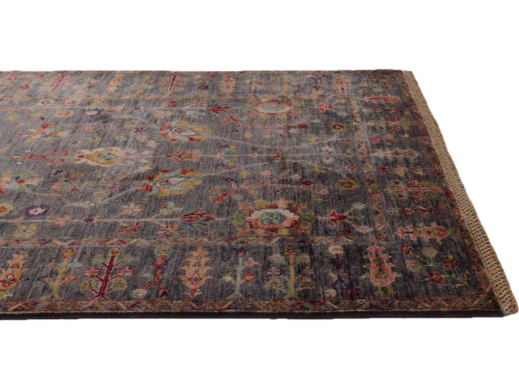 4' x 6' 3 Hand Knotted Ariana Ziegler Rug