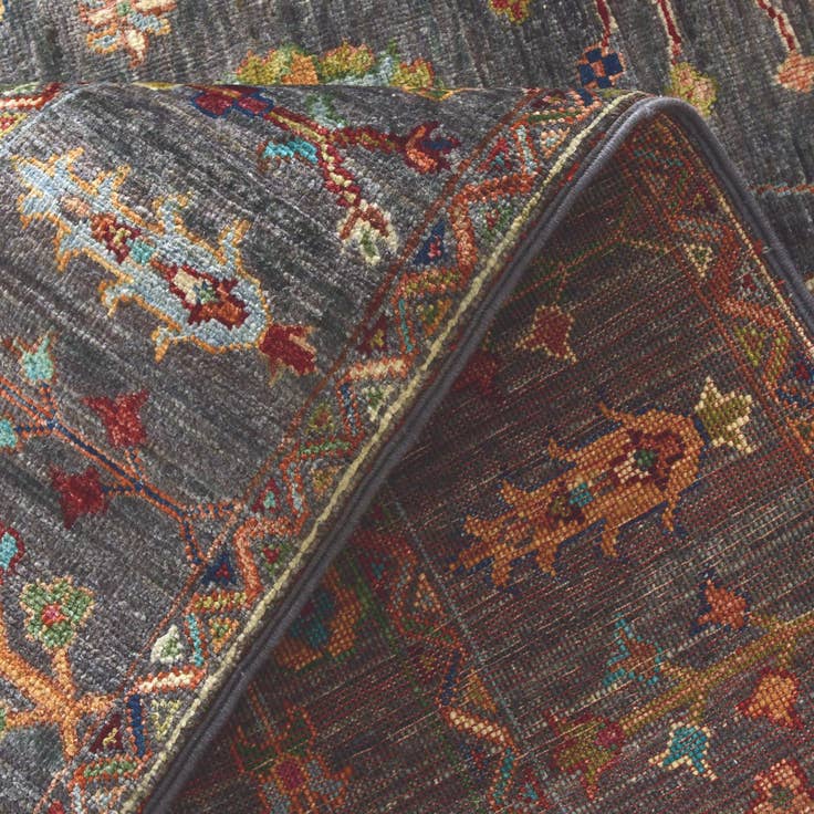 Detail image of 4' x 6' 3 Hand Knotted Ariana Ziegler Rug