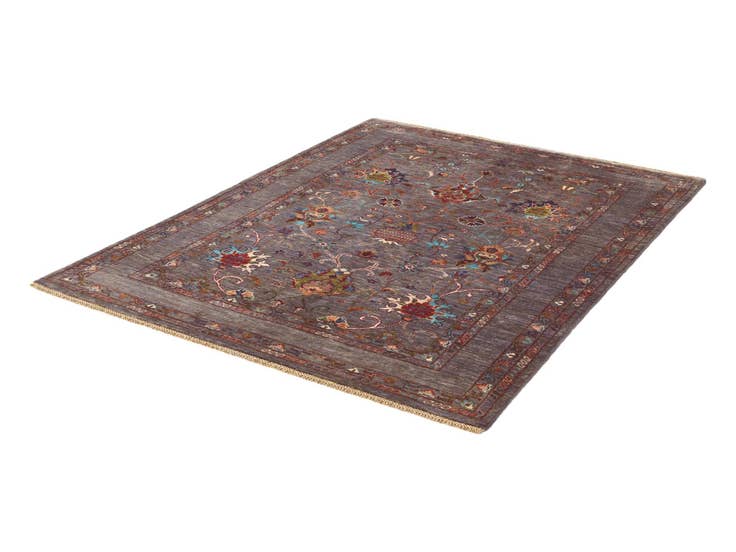 Detail image of 5' 1 x 6' 9 Hand Knotted Ariana Ziegler Rug