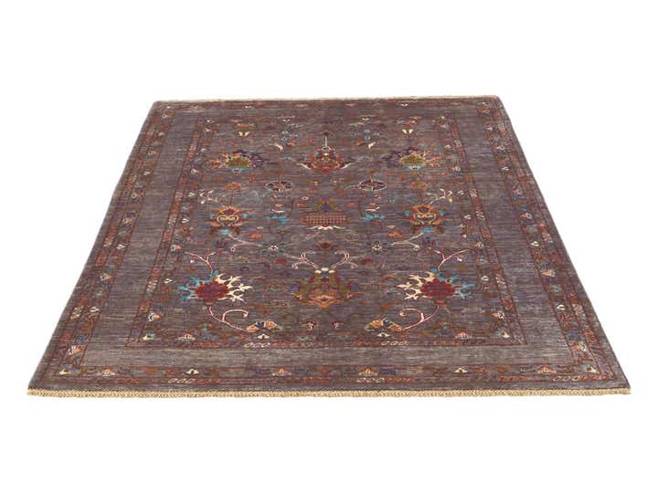 5' 1 x 6' 9 Hand Knotted Ariana Ziegler Rug