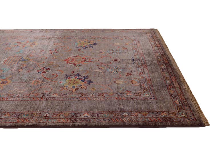 Detail image of 5' 1 x 6' 9 Hand Knotted Ariana Ziegler Rug