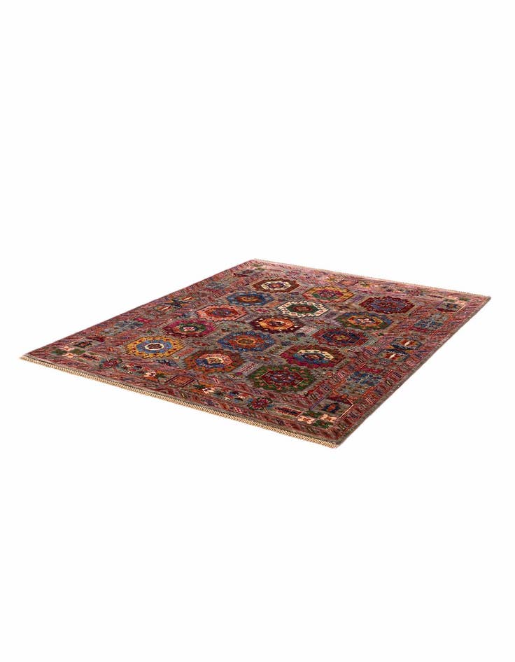 Detail image of 5' 1 x 6' 8 Hand Knotted Ariana Ziegler Rug