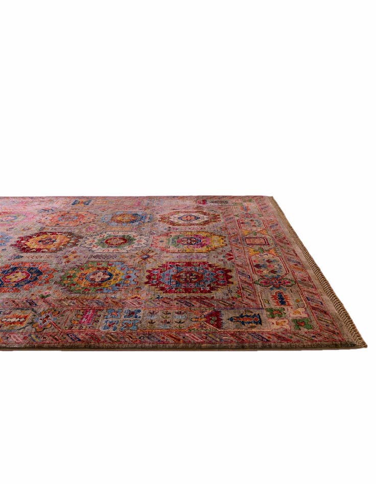 Detail image of 5' 1 x 6' 8 Hand Knotted Ariana Ziegler Rug