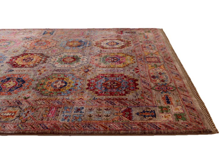Detail image of 5' 1 x 6' 8 Hand Knotted Ariana Ziegler Rug