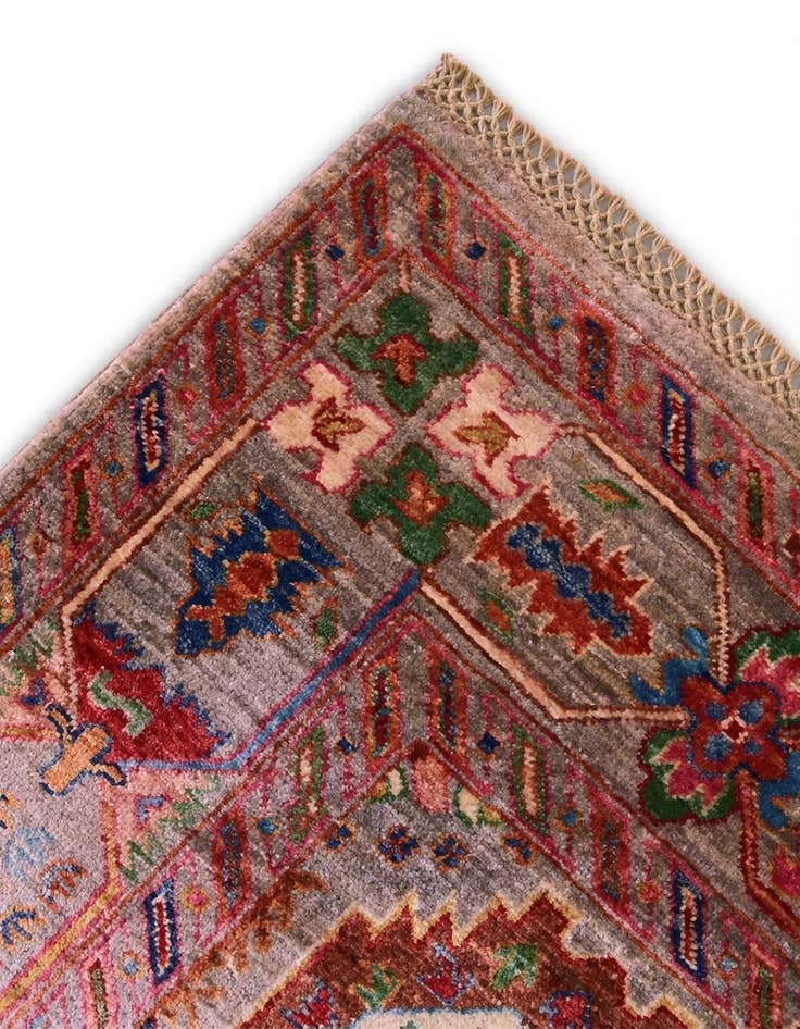 Detail image of 5' 1 x 6' 8 Hand Knotted Ariana Ziegler Rug