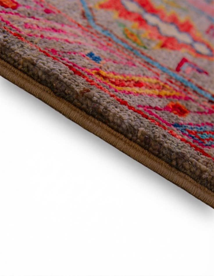 Detail image of 5' 1 x 6' 8 Hand Knotted Ariana Ziegler Rug