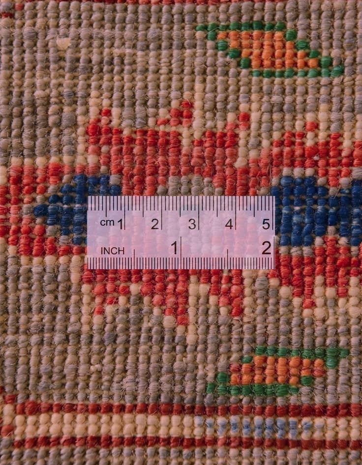 Detail image of 5' 1 x 6' 8 Hand Knotted Ariana Ziegler Rug